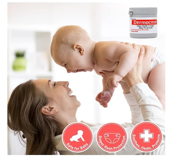 DERMOSOOTHE BABY CREM 4.4 Oz. ‐ Diaper Rash Cream - Image 4