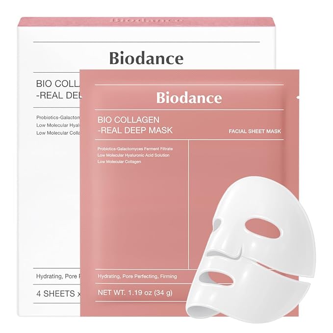 BIODANCE Bio-Collagen Real Deep Mask, Hydrating Overnight Hydrogel Mask by BIODANCE