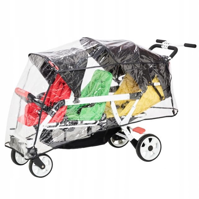 Familidoo H3E 3 Seat Baby Stroller - Image 8