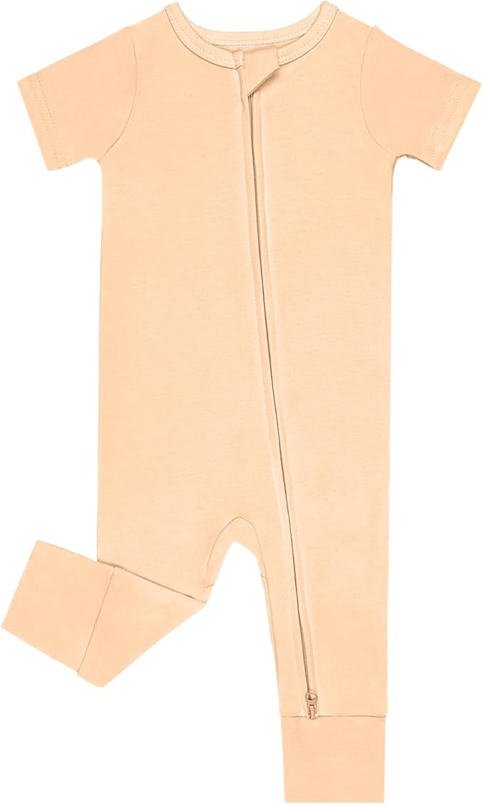 GUISBY Footless Short Sleeve Baby Pajamas - Image 2