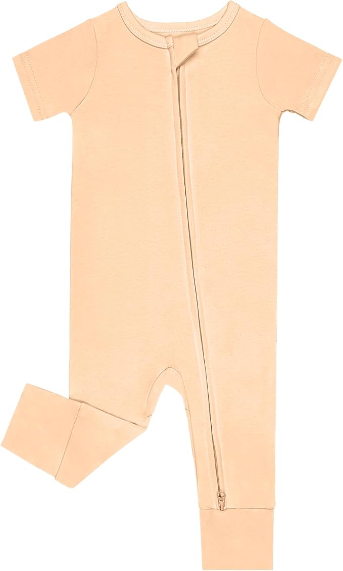 GUISBY Footless Short Sleeve Baby Pajamas - Image 2