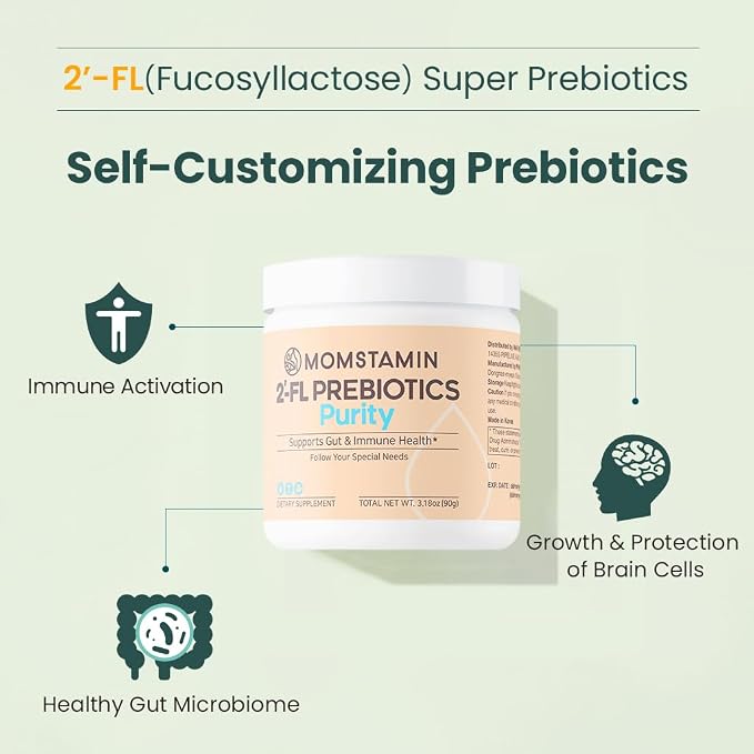 MOMSTAMIN Purity HMO Human Milk Oligosaccharide Prebiotic Powder Feed Probiotics - Image 4