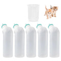 5Pack Kitten Bottle for Nursing Puppy Milk Kitten Bottles Feeding Kit Silicone by Xuandea