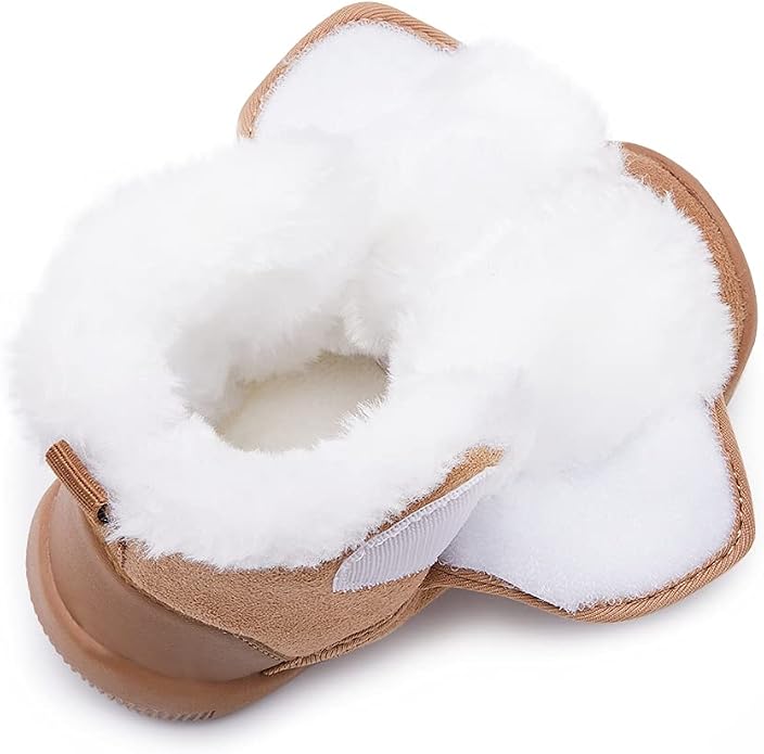 BMCiTYBM Girls Boys Snow Boots Warm Winter Fur Lined Baby Shoes - Image 5