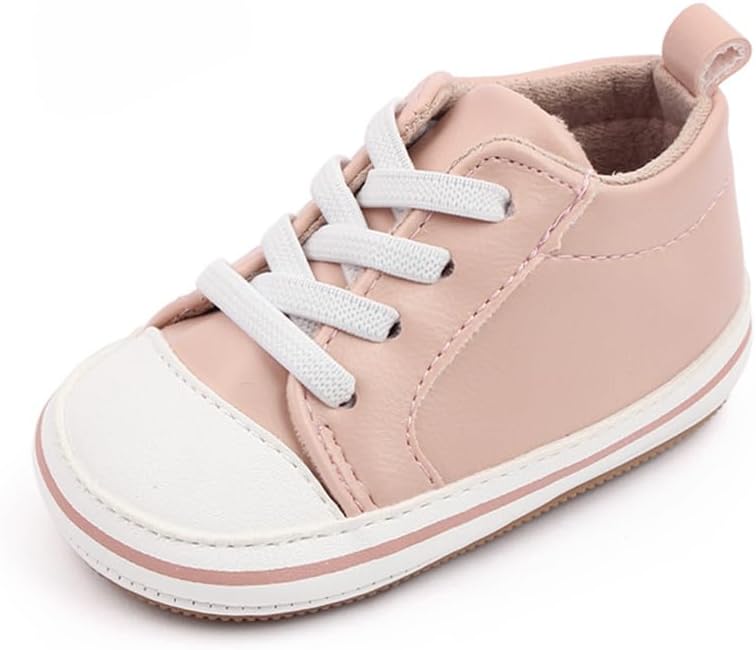 LONSOEN Baby Girls Boys Loafers Prewalker Dress Crib Shoes by LONSOEN