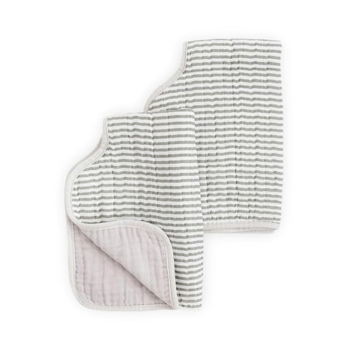 Little Unicorn Ultra-Absorbent Premium Burp Cloth 2 Pack | Soft on Baby's Skin - Image 2