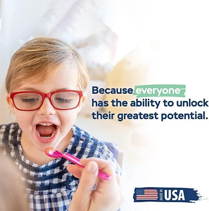 TalkTools Smooth Magenta Spoons | Provides oral awareness during feeding | - Image 5