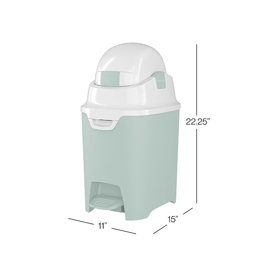 Foundations Mini Hands-Free Diaper Pail - Image 8