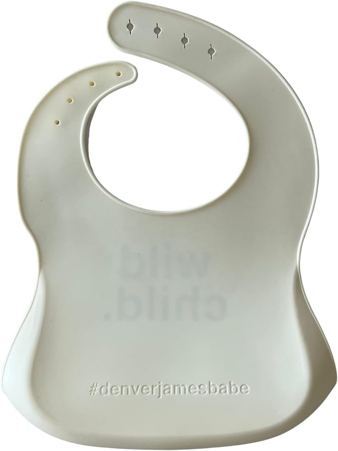 Denver James Silicone Feeding Bibs | Dishwasher Safe. Waterproof. Adjustable. - Image 2