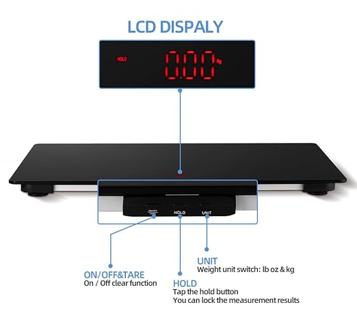 SIKE Medium-Large Breed Veterinary Scale, Dog Scale Accuracy, 32 x 20 inch - Image 4