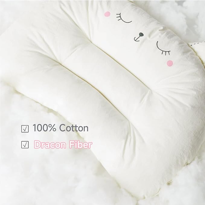 Choc chick Toddler Pillow, 20X14inches Machine Washable Soft Hypoallergenic - Image 7