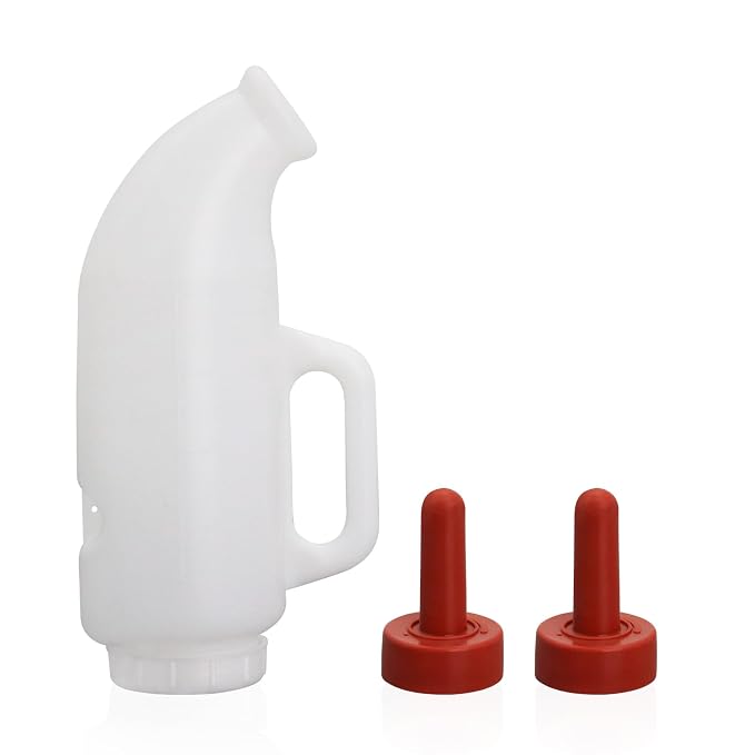 1 Set Nurser Bottles with Handle and Silicone Horizontal Calves Nursing Calf - Image 6