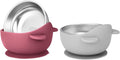 2 Pack Stainless Steel Baby Bowls by Wesketch