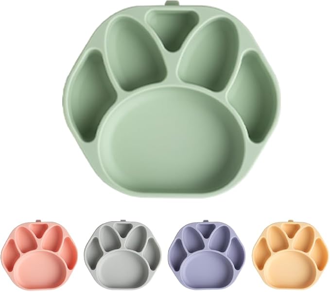 Baby Plates with Suction by Silunity