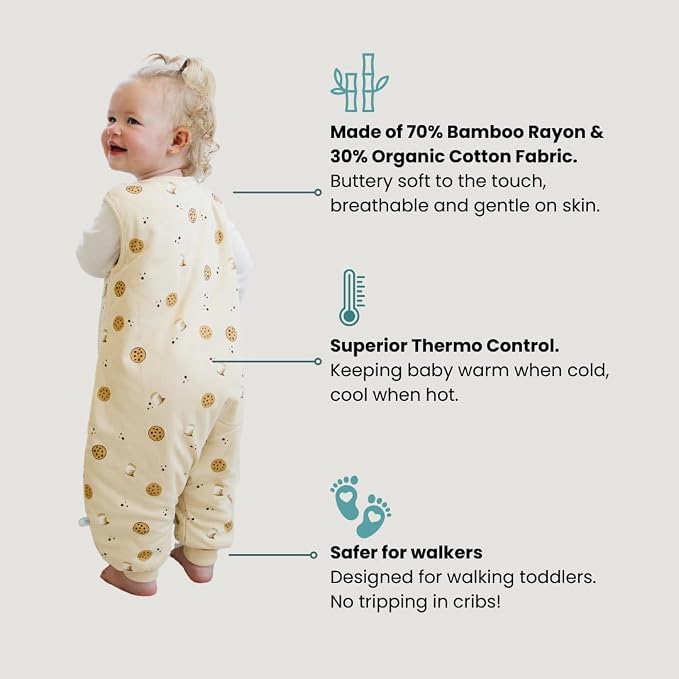Tealbee Dreamsuit Toddler Sleep Sack - Image 2