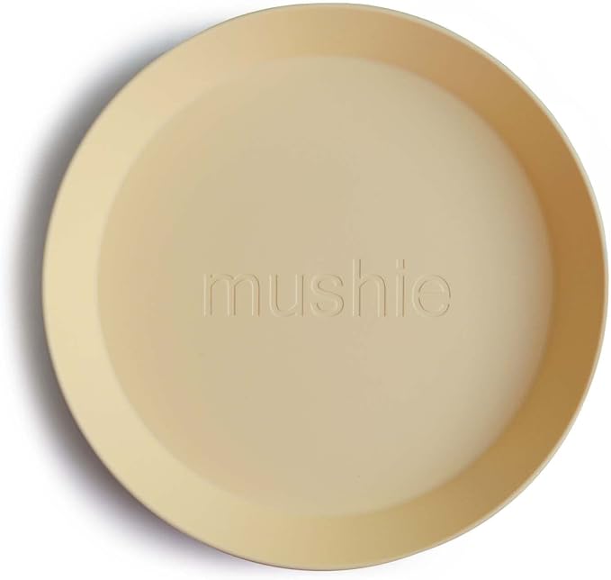mushie Round Dinnerware Plates for Kids | Made in Denmark - Image 2