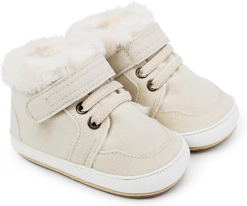 Clowora Baby Boys Girls Shoes Non-Slip Rubber Sole Sneakers Infant First - Image 2
