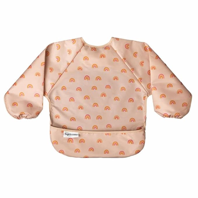 Tiny Twinkle Long Sleeve Bib for Babies & Toddlers – Waterproof Smock Bib for - Image 4