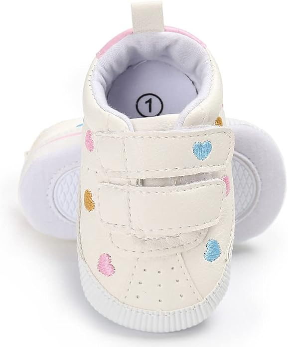 Clowora Baby Boys Girls Shoes Non-Slip Rubber Sole Sneakers Infant First - Image 4