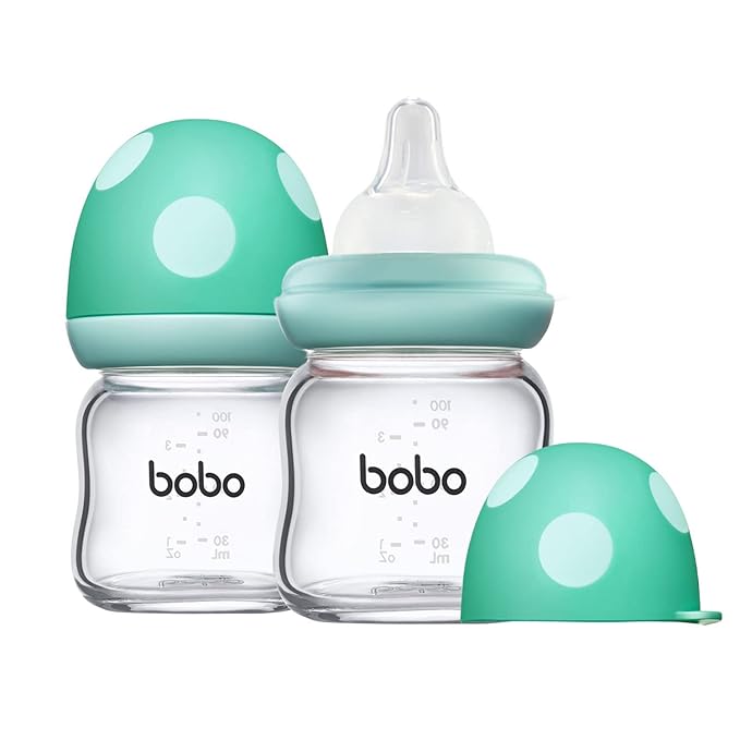 YOHKOH Natural Glass Baby Bottle by Home