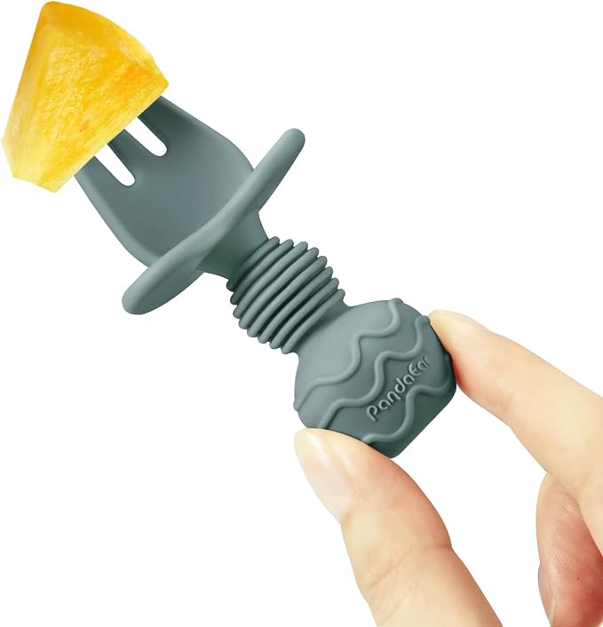 PandaEar 6 Pack Silicone Baby Spoons - Image 5