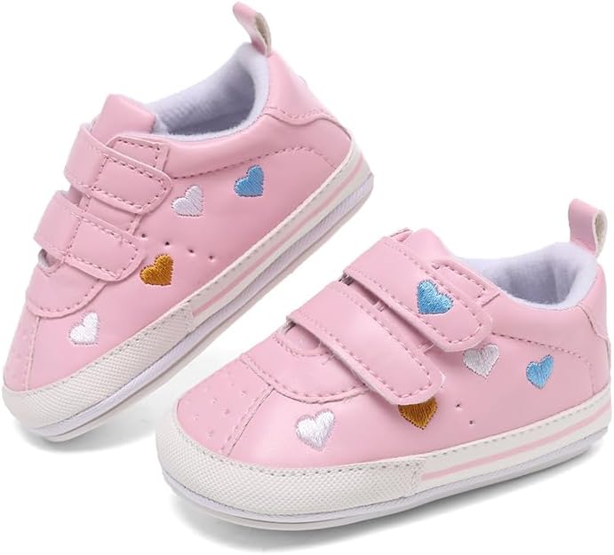 Clowora Baby Boys Girls Shoes Non-Slip Rubber Sole Sneakers Infant First - Image 3