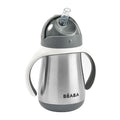 BEABA Stainless Steel Straw Sippy Cup, Insulated Toddler Cups Spill Proof by BEABAUSA