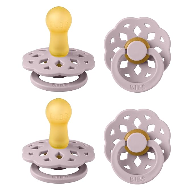 BIBS Boheme Rubber Pacifier Set by BIBS