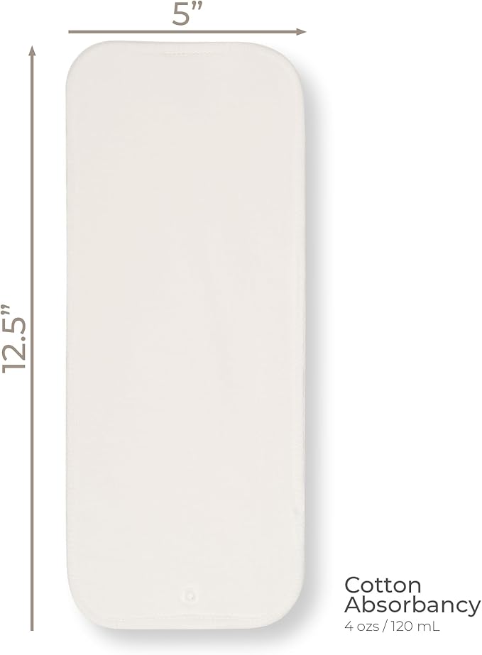 Nora's Nursery 5-Layer Cotton Inserts – 10 Pack - Image 6