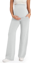 G4Free Maternity Pants Over The Belly Yoga Dress Work Pregnancy Pants Stretchy by G4Free