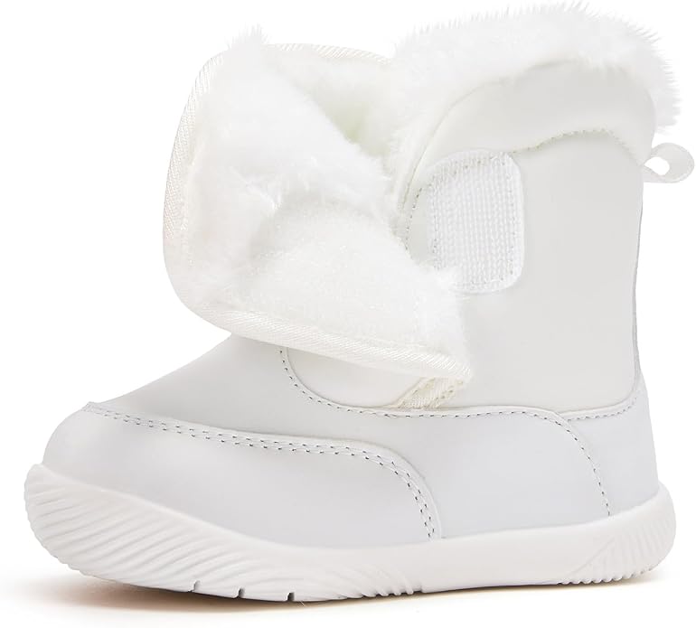 BMCiTYBM Baby Boy Girl Snow Boots Waterproof Winter Warm Booties Nonslip - Image 5