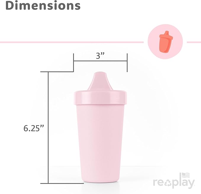 Re-Play Sippy Cups for Toddlers - 10 Oz. Reusable Spill Proof Cups for Kids - Image 9