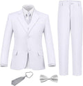 Boys Suit Set Slim Fit Kids Formal Suits Toddler Tuxedo Wedding Prom Classic by FxzpiodiMENSSUITS