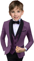 Boys Suit 3 Piece Ring Bearer Suit Kids Formal Jacket Vest Pants Suits Wedding by Unknown