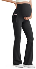 G4Free BareFeel Maternity Flare Leggings by G4Free
