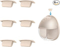6pcs Replacement Spout Cap for eufy Wearable Breast Pump E/20/E10/S1/S1 Pro by IVARONAL