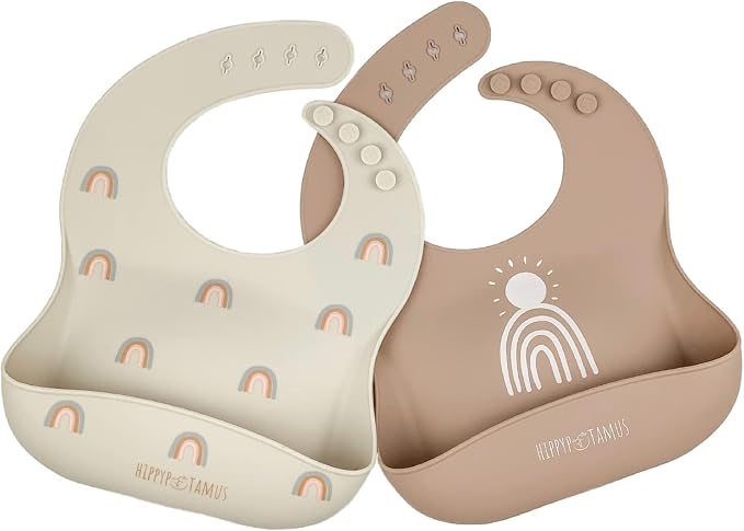 Hippypotamus Silicone Baby Bibs by Hippypotamus