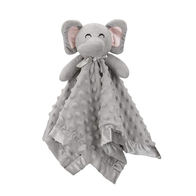 Pro Goleem Elephant Security Blanket, Soft Lovey Unisex Lovie Baby Gifts by ProGoleem