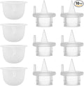 6pcs Duckbill Valves and 4pcs Silicone Diaphragm Compatible by Unknown