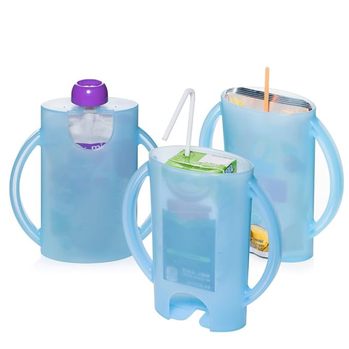 Flipping Holder Squeeze Proof Food Pouch Holder - Image 7