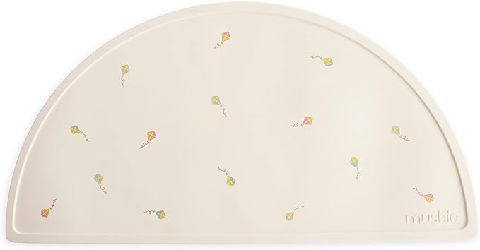mushie Silicone Placemat for Kids | BPA-Free Non-Slip Design by mushie