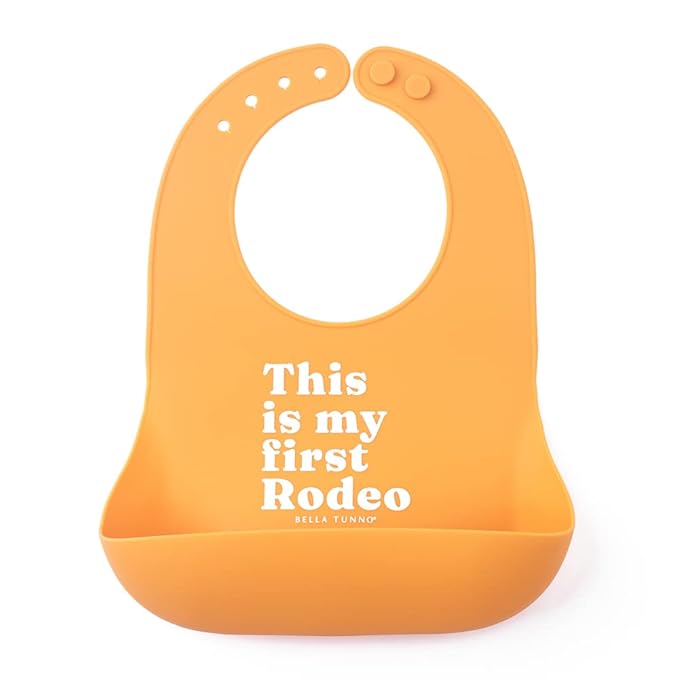 Bella Tunno Baby Bib for Eating, Waterproof Silicone Bib by BellaTunno