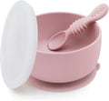 SAMiGO Silicone Baby Bowl and Spoon Set by SAMiGO