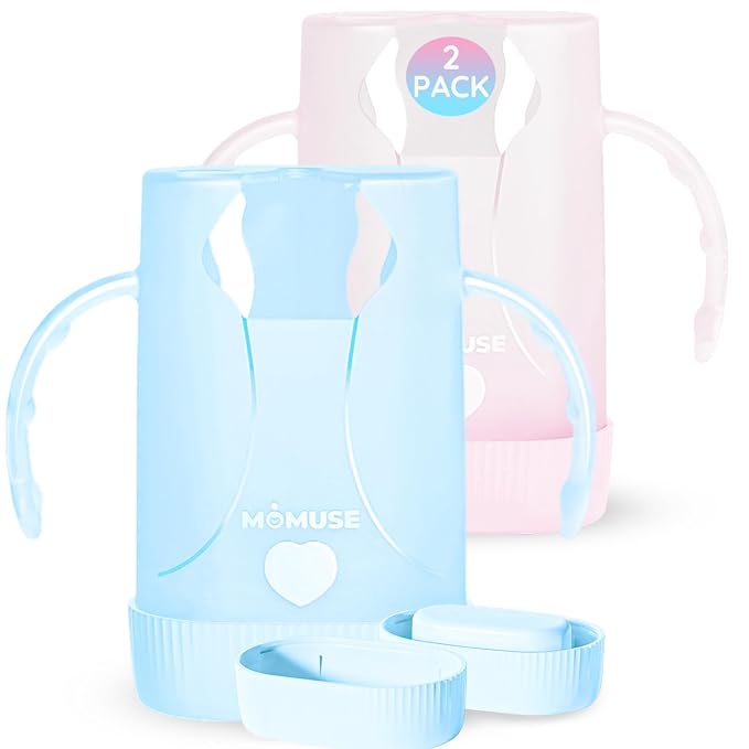 MOMUSE Dual-Lid Squeeze Pouch Holder by Unknown
