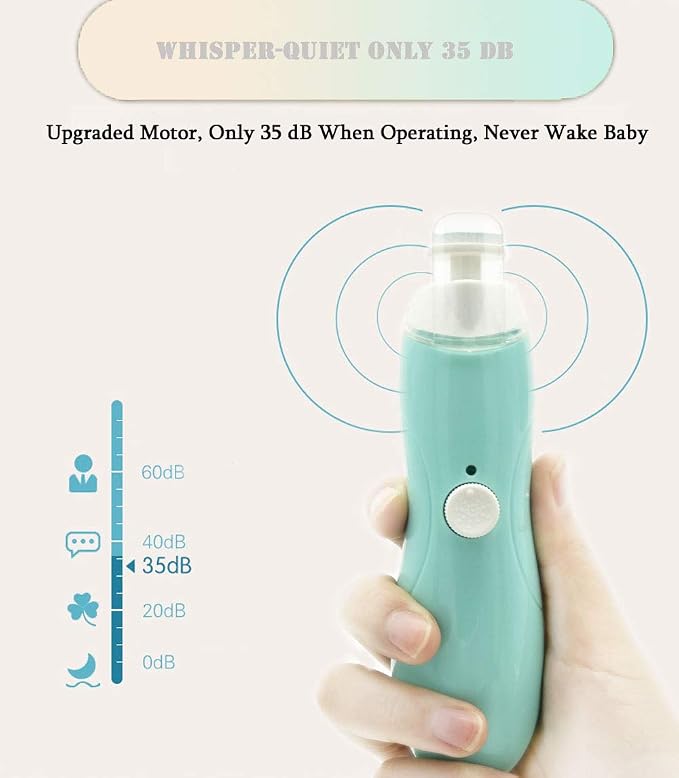 Rechargeable Baby Nail File, Fansidi Electric Baby Nail Trimmer - Image 4