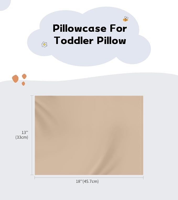 Deep Dream Toddler Pillowcases for 13x18 Pillow 2 Pack, 100% Cotton Travel - Image 2