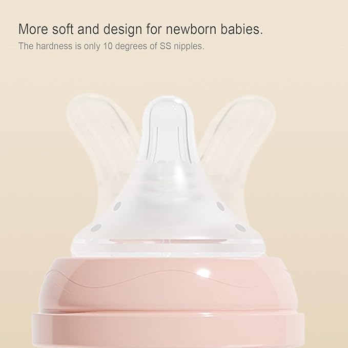 Gulicola Natural Flow Baby Bottle Silicone Nipple Level 3, Large Flow, 6+ Months - Image 4