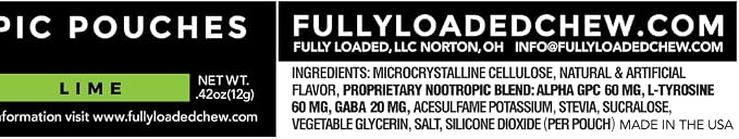 Fully Loaded Alpha Nootropic Pouches - Image 3