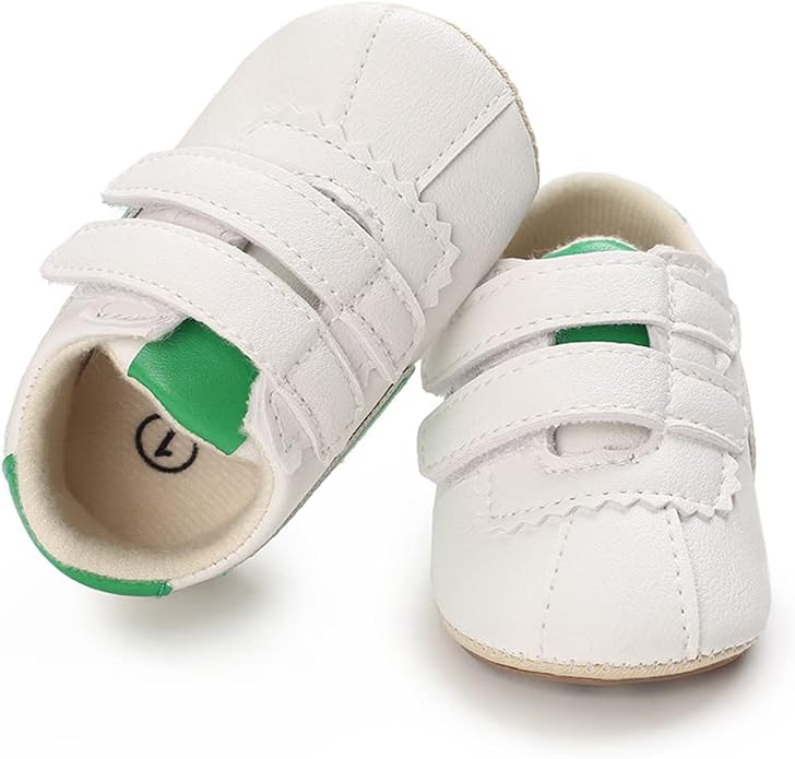 Clowora Baby Boys Girls Shoes Non-Slip Rubber Sole Sneakers Infant First - Image 4