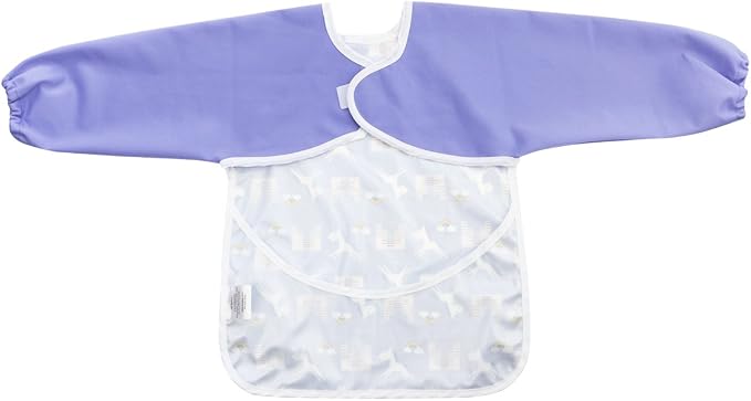 Infant Toddler Baby Waterproof Sleeved Bib, Bib - Image 3